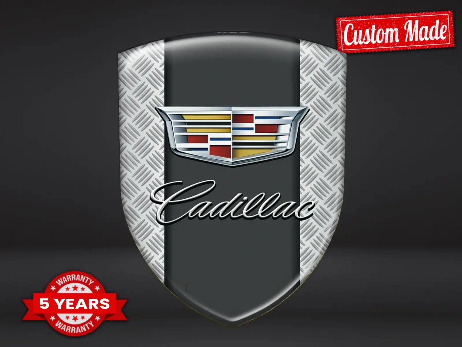 Cadillac Doming Aufkleber Auto Stern Limitiert Exklusiv